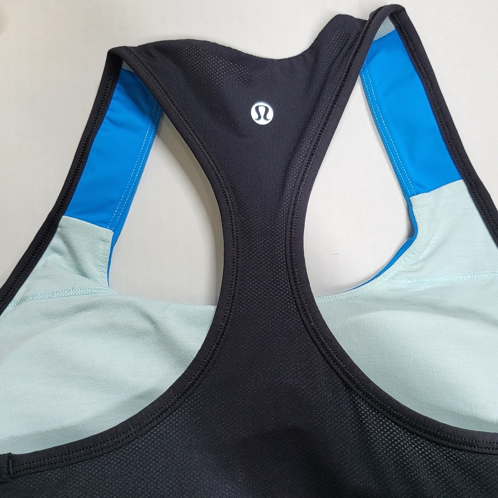 Lululemon Cardio Kick TankBeach Blanket Blue / Aquamarine / Black - Picture 5 of 16